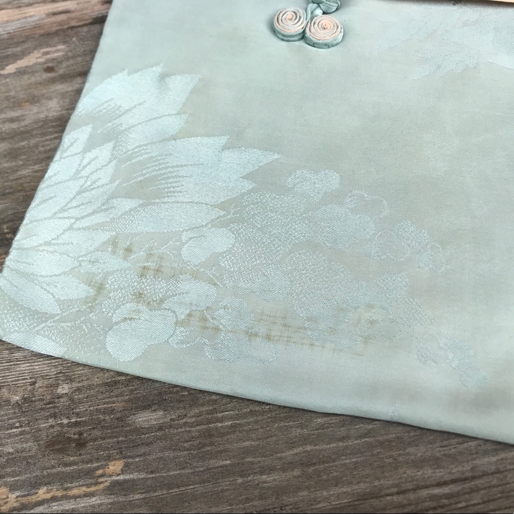 Art Deco Monogramed Silk Hanky Lingerie Holder - Picture 5 of 7